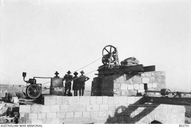 באר אברהם, 1917