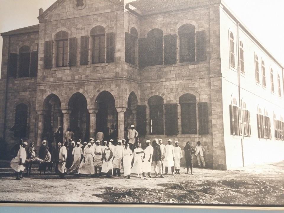 A escola para as crianças beduínas, 1917