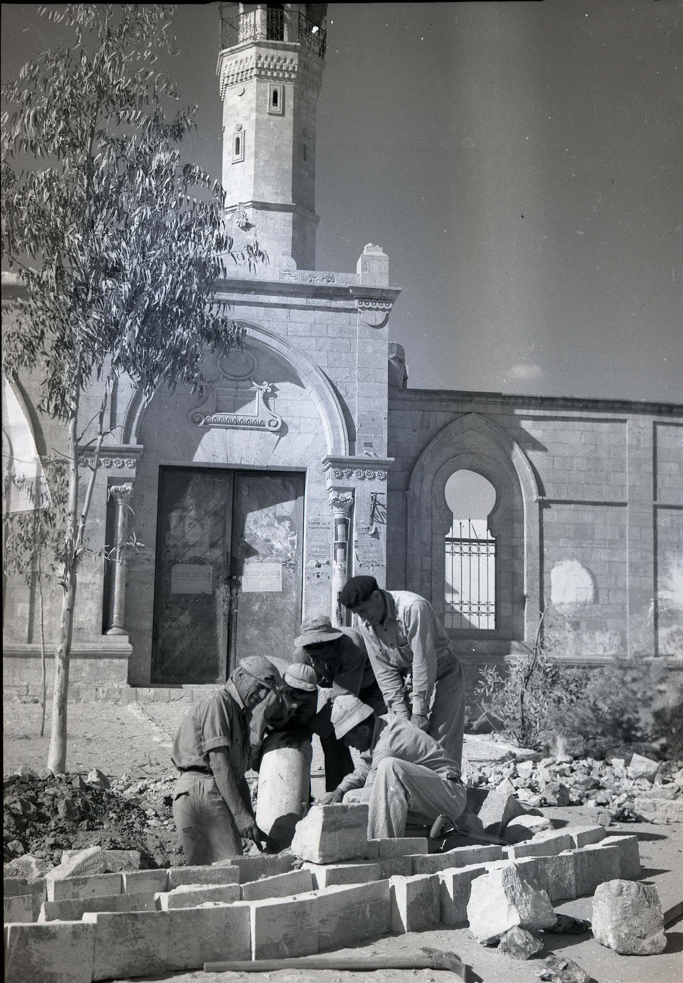 המסגד הגדול בבאר שבע, 1951